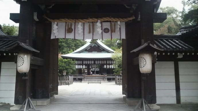 白峯神宮(京都市上京区今出川通り)